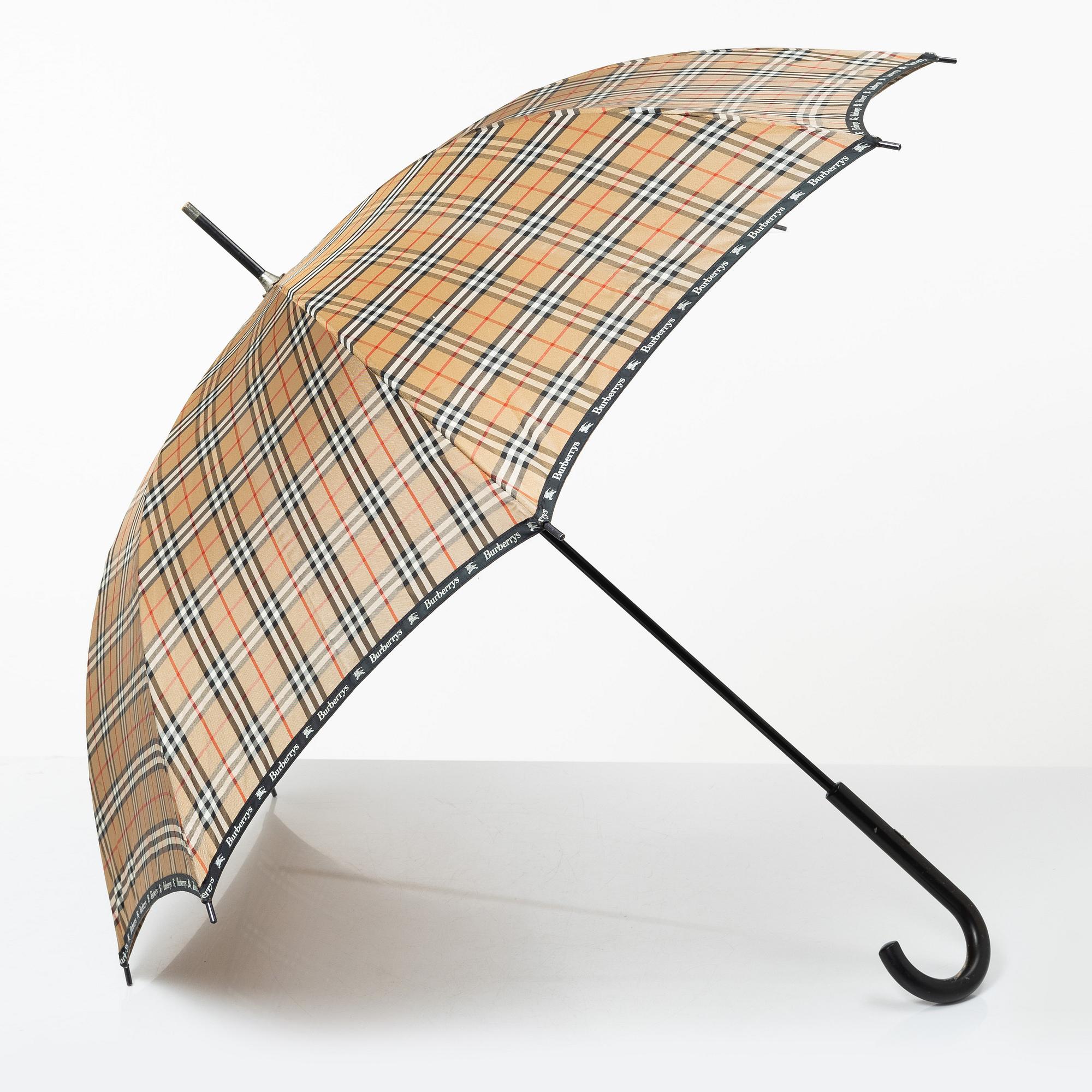 Burberry, umbrella, vintage.