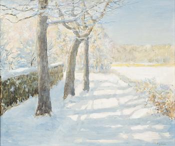 Robert Högfeldt, Winter llandscape.