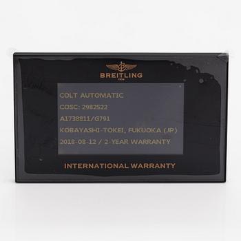 Breitling, Colt, wristwatch, 44 mm.