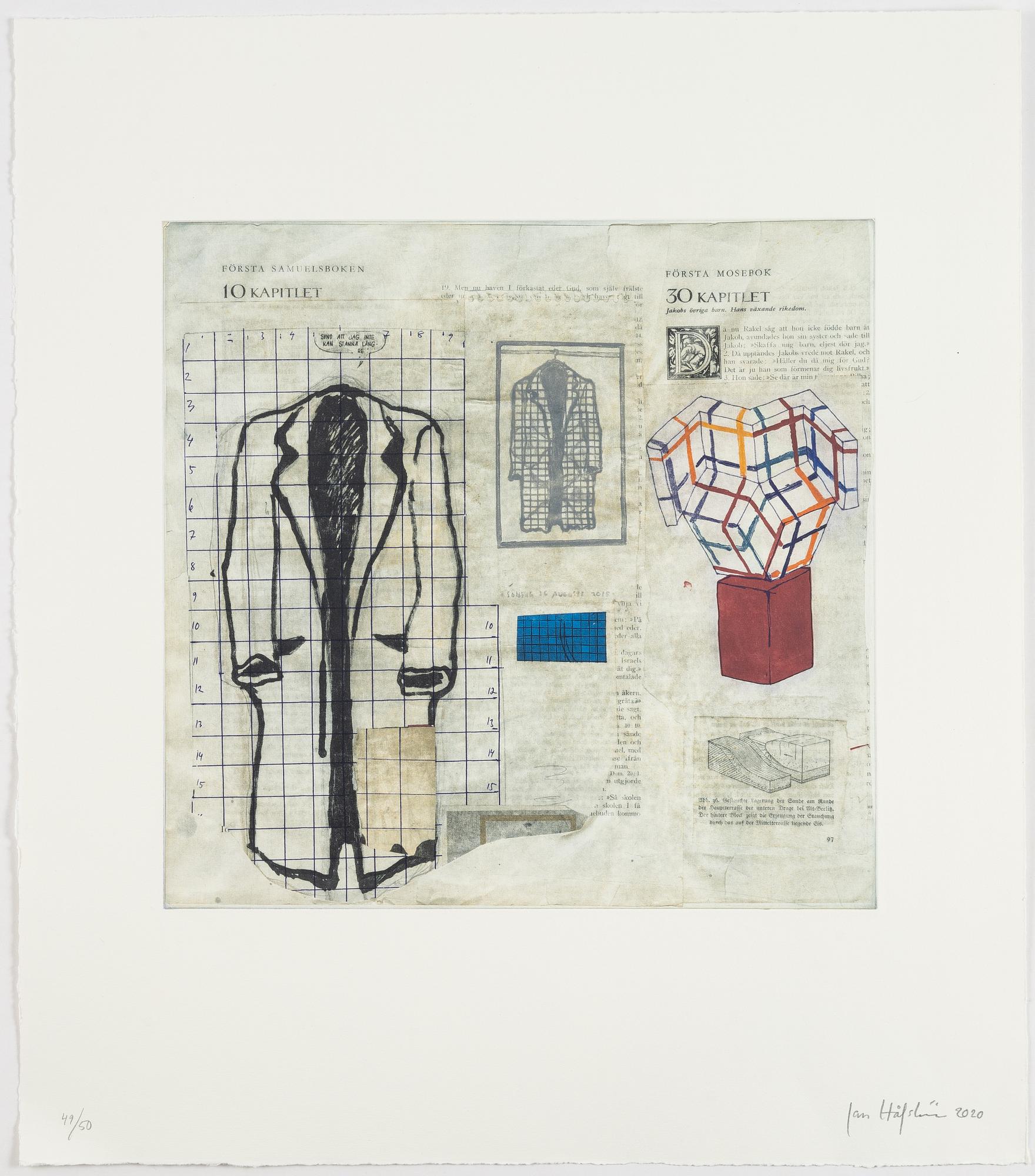 Jan Håfström, "Material från arkivet I".