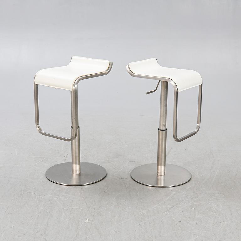 Bar stools, 4 pcs, Dan-Form, "Frame", 2000s.
