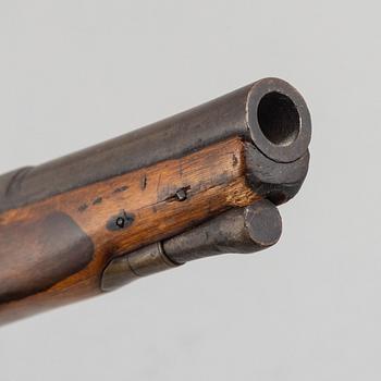 Two 19th century percussion pistols.