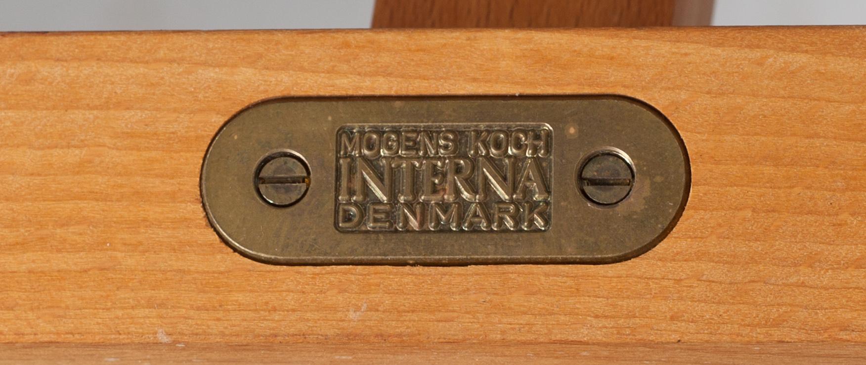 FÄLLSTOL, "MK16", Mogens Koch, Interna, Danmark, licenstillverkad av Källemo, licenstillverkad från 1966.