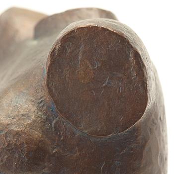 AXEL WALLENBERG, skulptur, brons, signerad och med gjutarstämpel H Bergman fud.