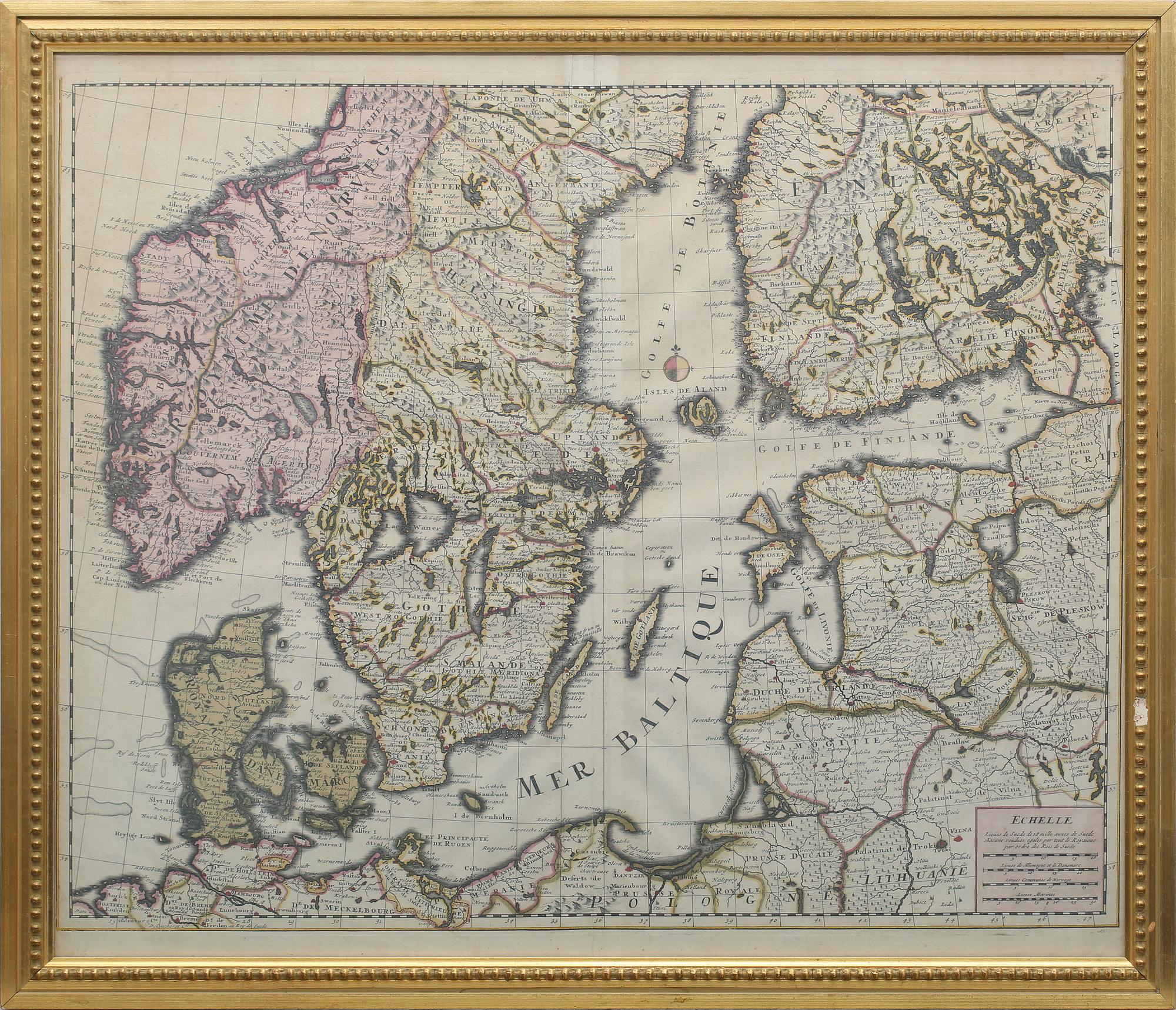 KARTA, omkring år 1800.