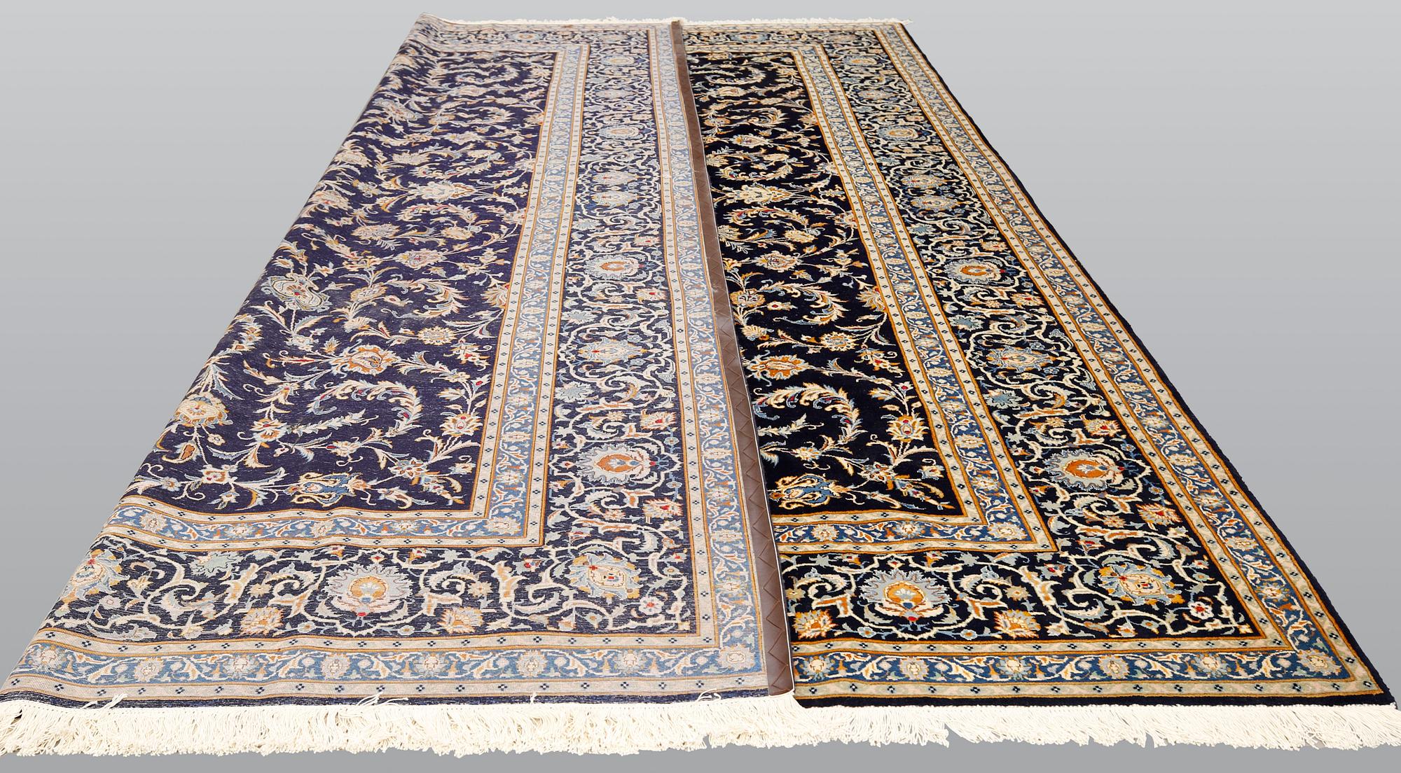 A Keshan carpet, c. 450 x 322 cm.