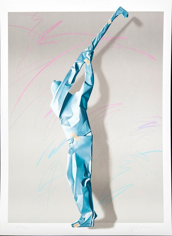Yrjö Edelmann, a signed and numbered color lithograph.