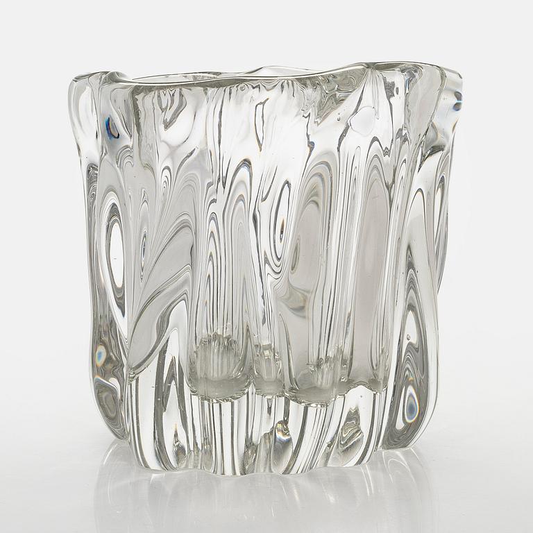 Tapio Wirkkala, maljakko, "Kalvolan kanto", signeerattu Tapio Wirkkala Iittala.