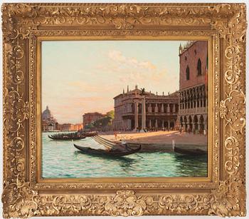 GASTON BOUCART, olja på duk, signerad.