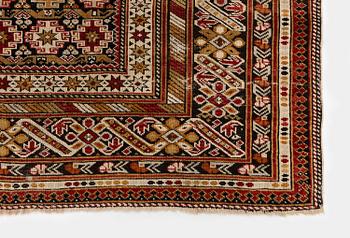 An antique Chichi rug, Northeast Caucasus, c. 178 x 119 cm.
