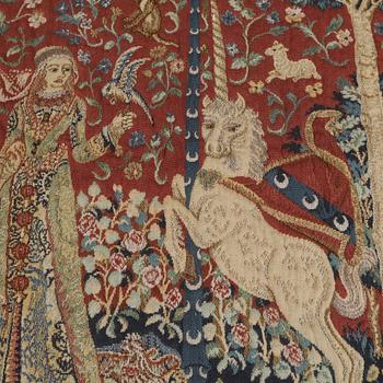 VÄGGBONAD, 1900-tal, ca 150x127 cm.