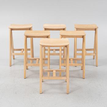 Ronan & Erwan Bouroullec, barstolar, 6 st, "Copenhagen", HAY.