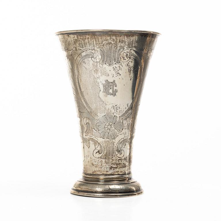C.G. Hallberg, Bägare, silver, Stockholm 1938.