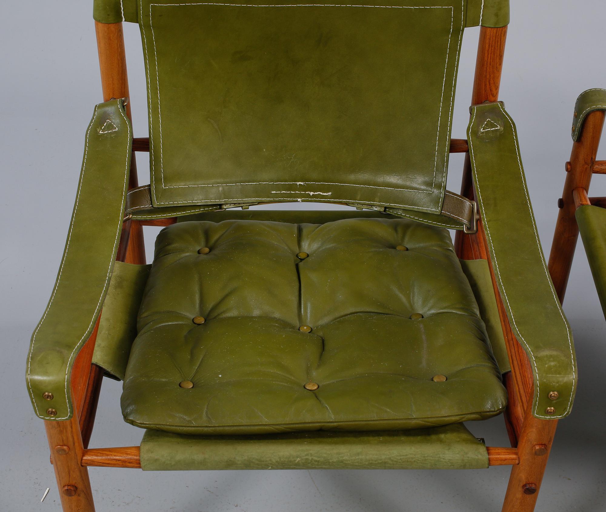 KARMSTOLAR, ett par, "Sirocco", Arne Norell, Norell Möbel AB, 1960/1970-tal.