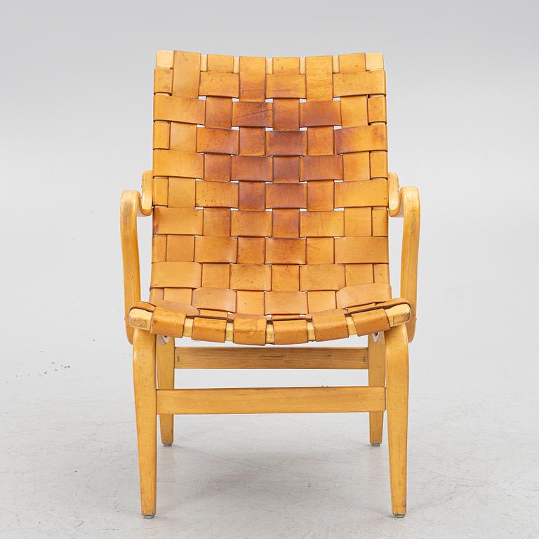 Bruno Mathsson, an 'Eva' armchair, Firma Karl Mathsson, Värnamo, 1961.