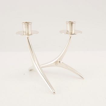 Anna-Greta Eker, kandelaber silver  Auran Kultaseppä, Åbo 1967.