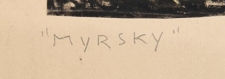 Margareta Ahlstedt-Willandt, originalskisser, 2 st  för rya, blandteknik, signerad.