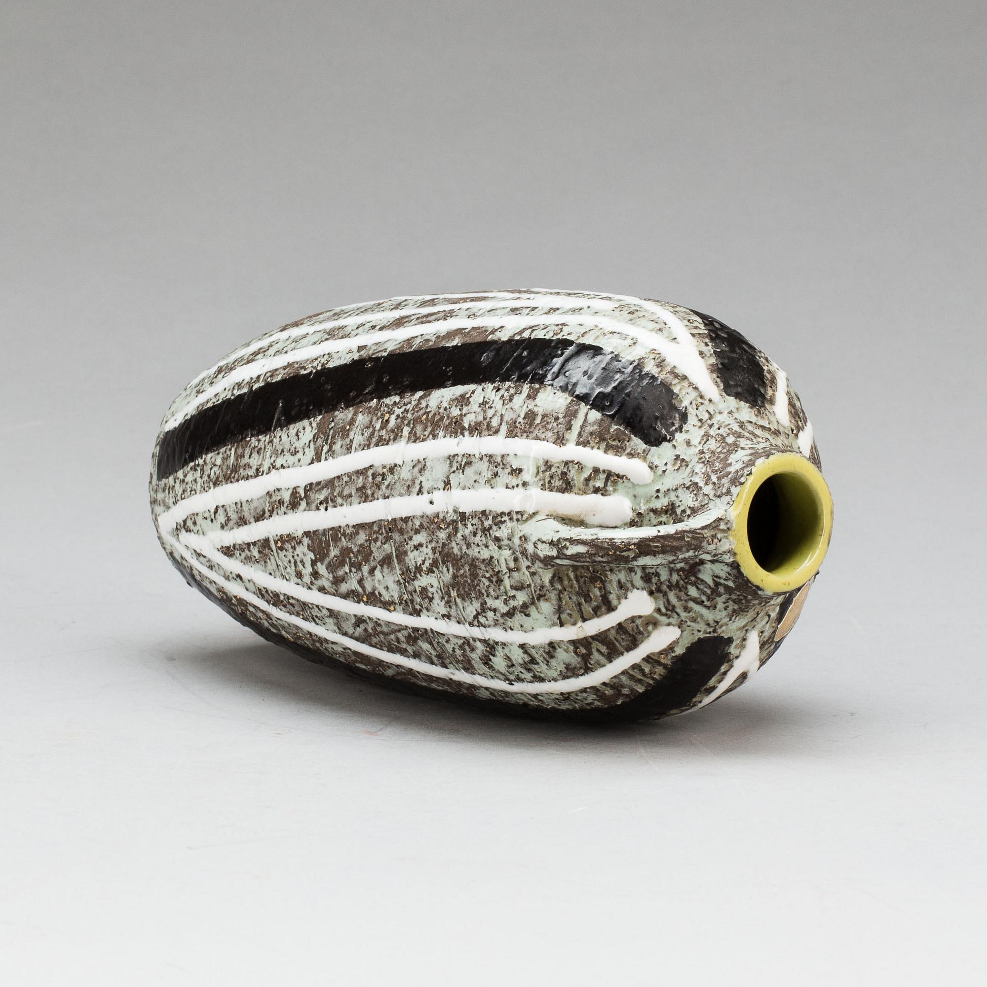 VAS, stengods, Ingrid Atterberg, Upsala Ekeby, 1900-talets mitt.