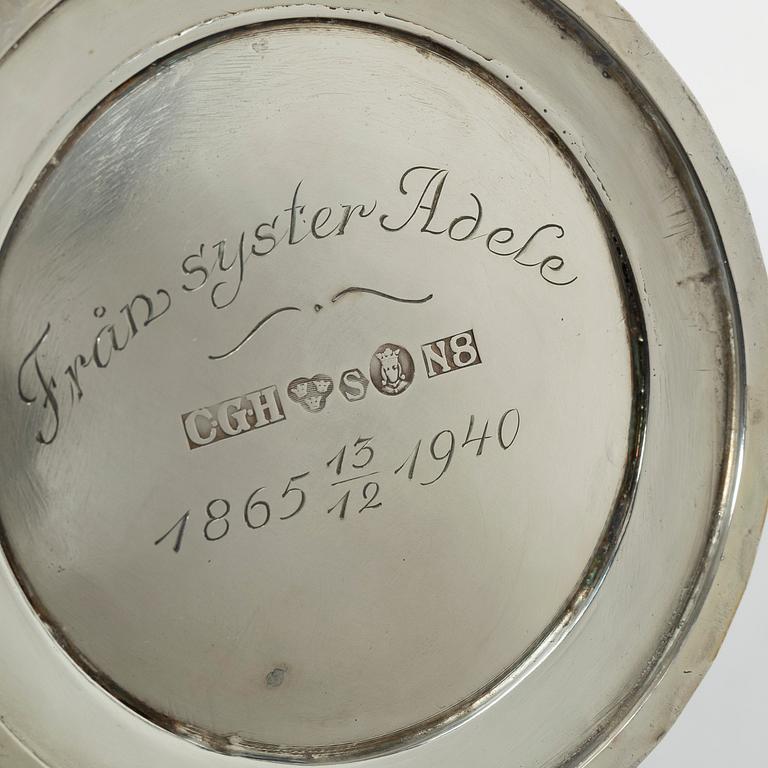 C.G. Hallberg, A Swedish parcel-gilt silver beaker, Stockholm 1939.
