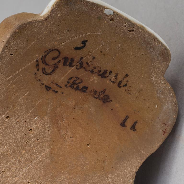 A FIGURE, stoneware, "Beata" Lisa Larson, Gustavsberg.