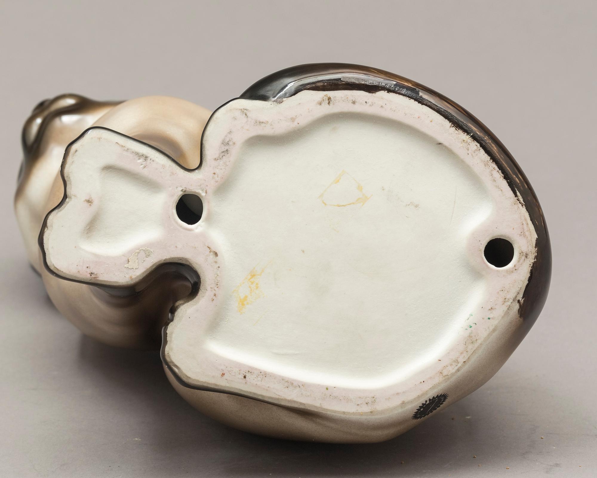FIGURIN, Katt, porslin, Fornasetti, Italien.