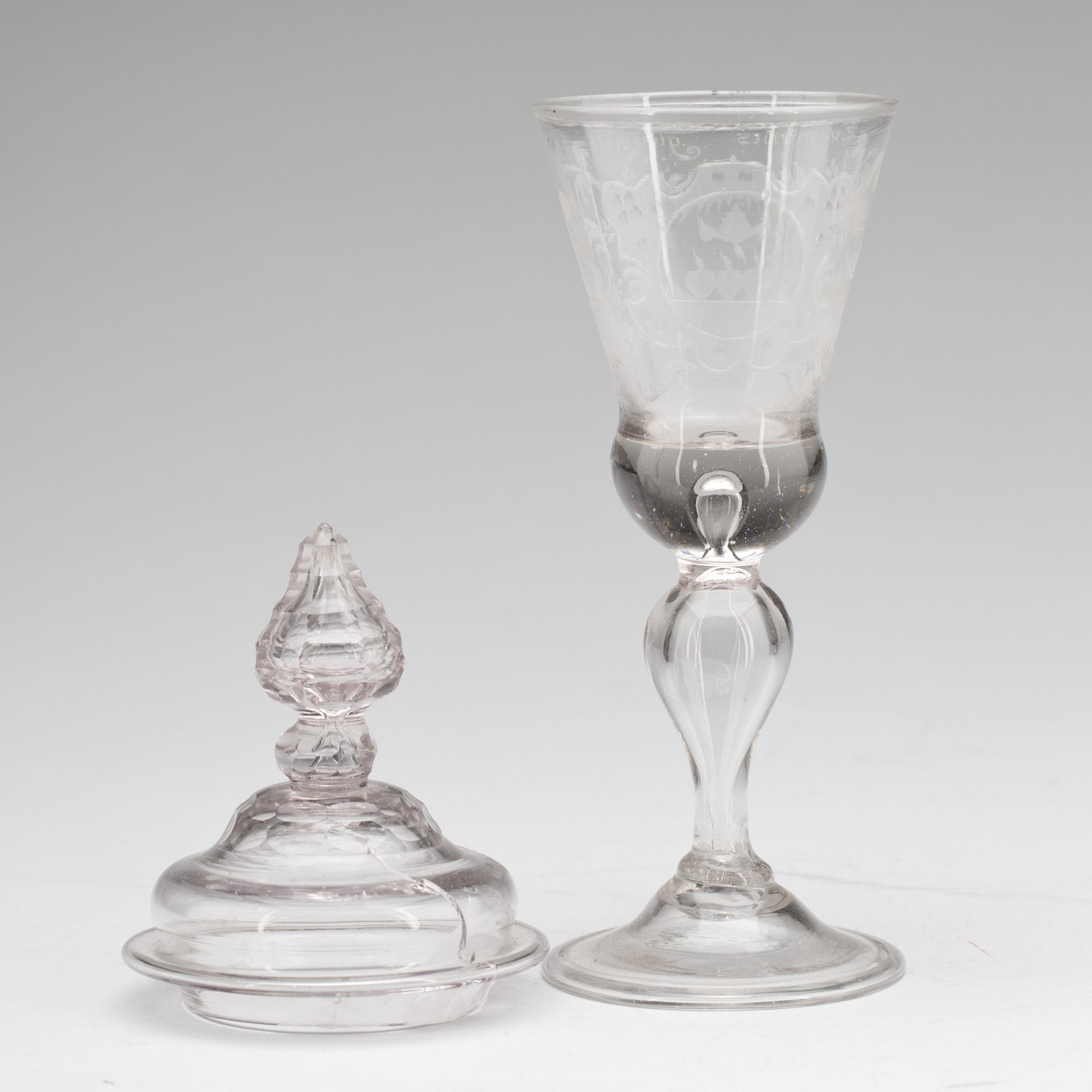 POKAL, glas. 1700-tal.