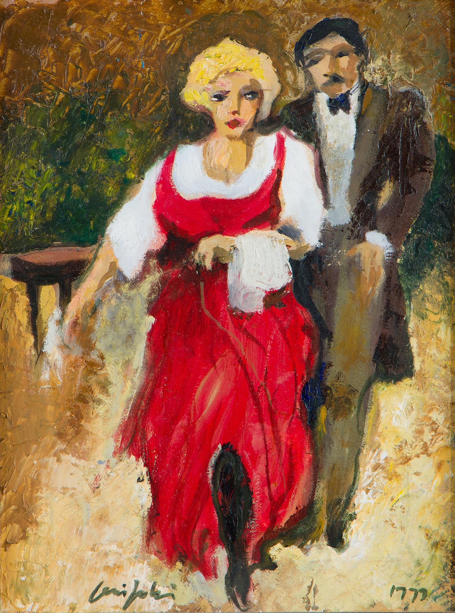 Olli Joki, Woman Dressed in Red.
