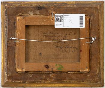 Marcus Larsson, tillskriven, Månbelyst landskap.