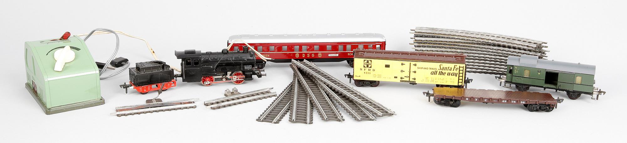 PARTI TÅGDELAR, 8 delar, Fleischmann.