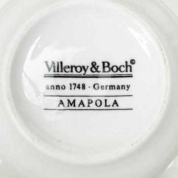 Villeroy & Boch, matservis, 69 delar, "Amapola", Tyskland.
