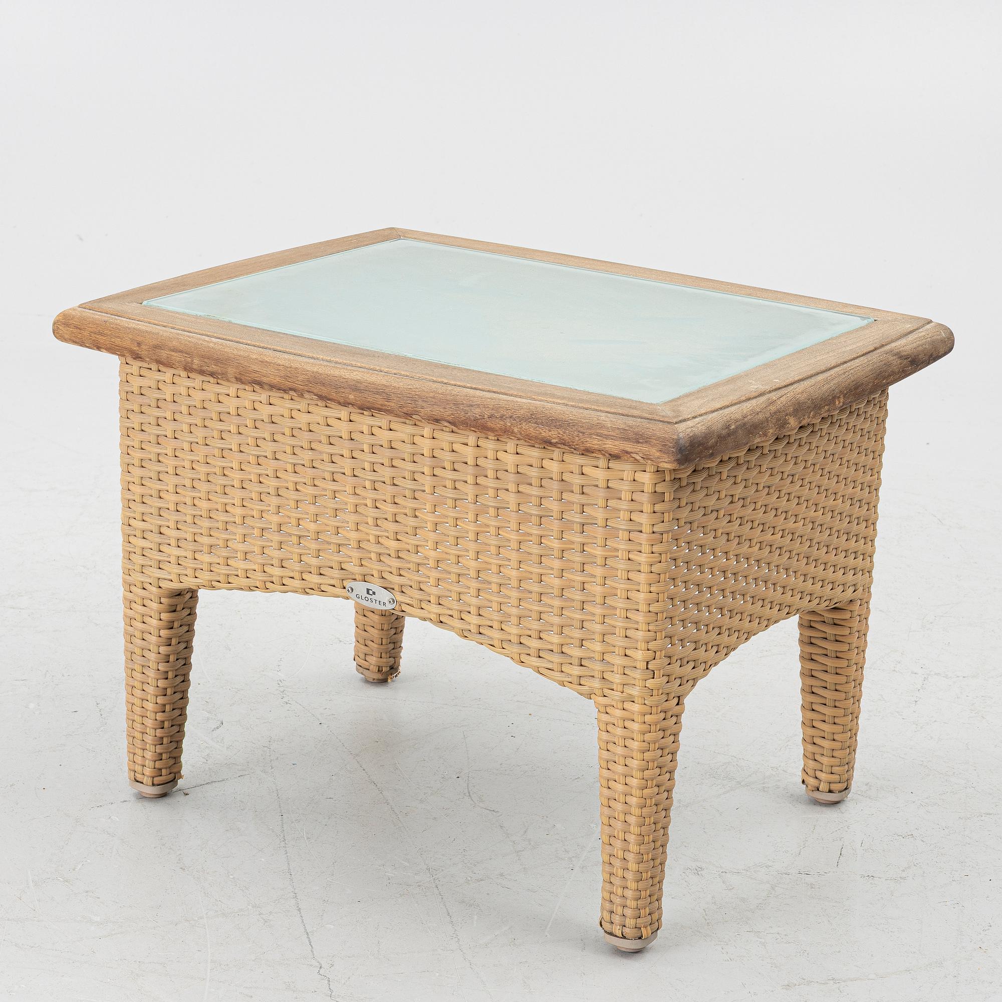 Trädgårdsmöbel, 7 delar, Gloster.