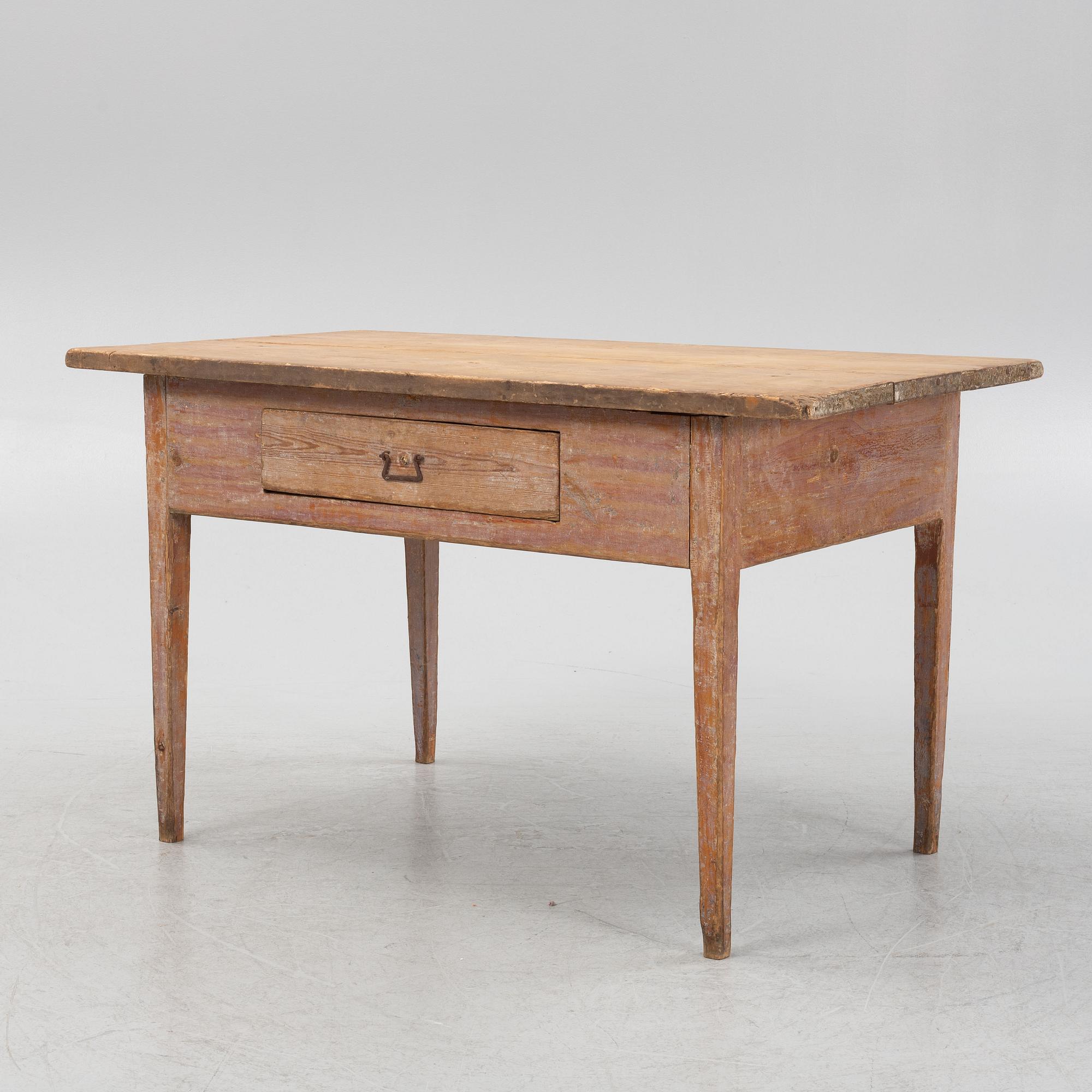 Bord, allmoge, daterat 1865.