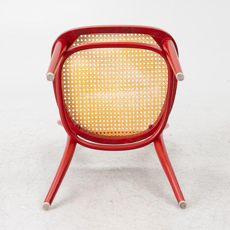 Chairs, 4, Thonet, modern production.