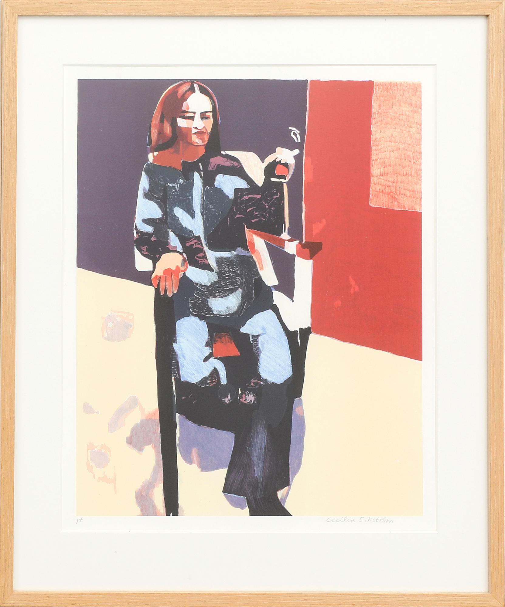 Cecilia Sikström, Seated Woman.