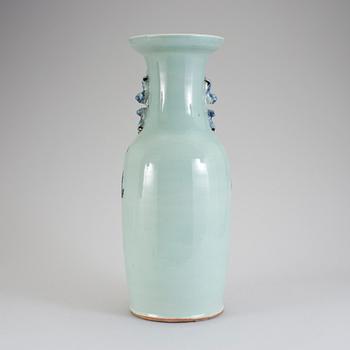 URNA, porslin, Kina, 1800-tal.