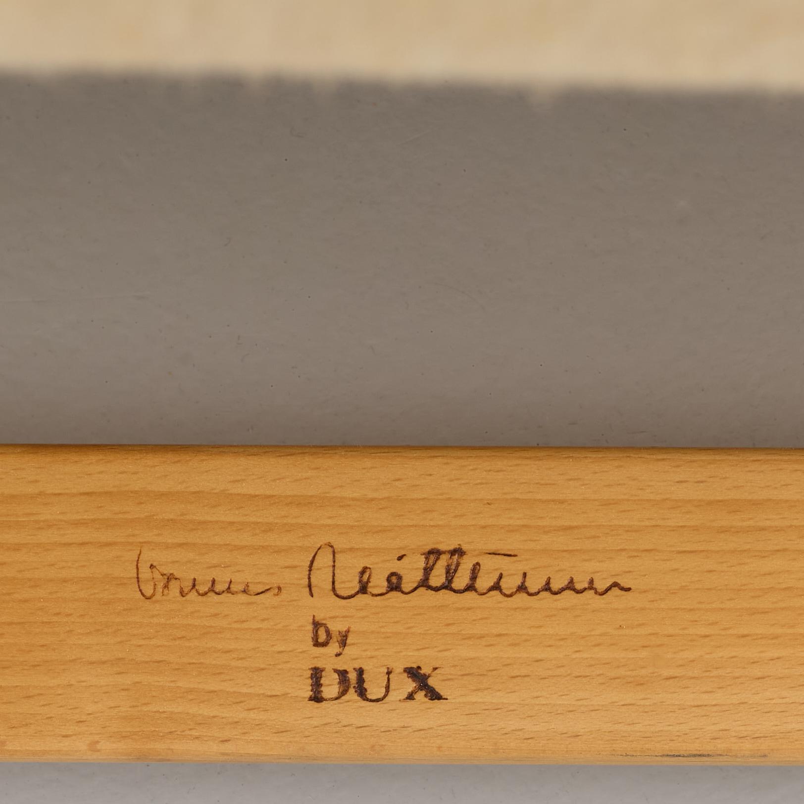 Bruno Mathsson, a pair of "Ingrid" armchairs, Dux, Sweden, second half of the 20th century.