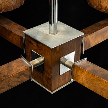 A 1930-40's art déco ceiling lamp.