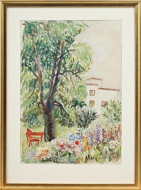 AGDA ÖSTERBERG, akvarell, signerad och daterad 1953.