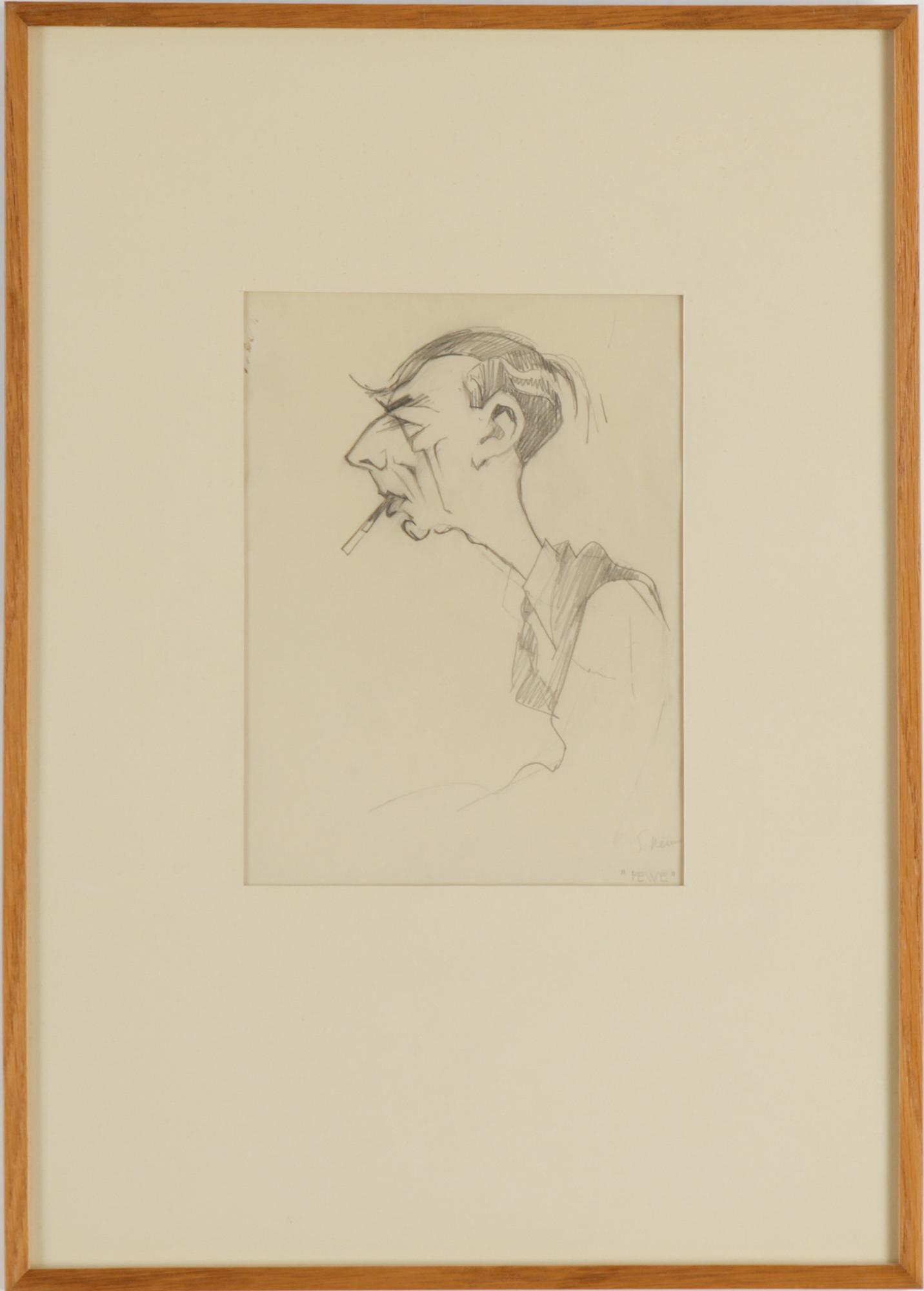 Four signed Einar Nerman drawings.