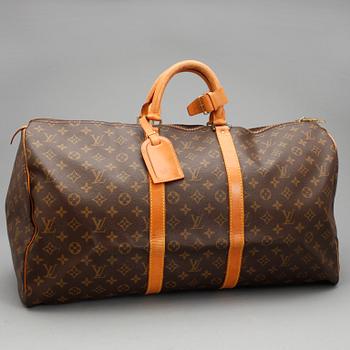RESVÄSKA, "Keepall 55", Louis Vuitton, 1980-tal.