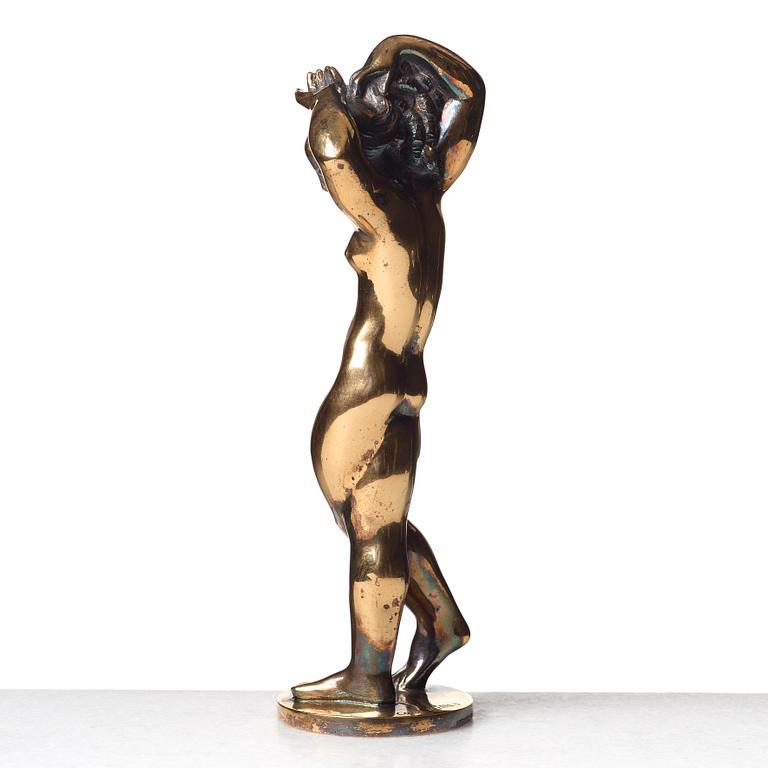 CARL MILLES, signed, foundry mark, numbered. Bronze, height 24 cm.