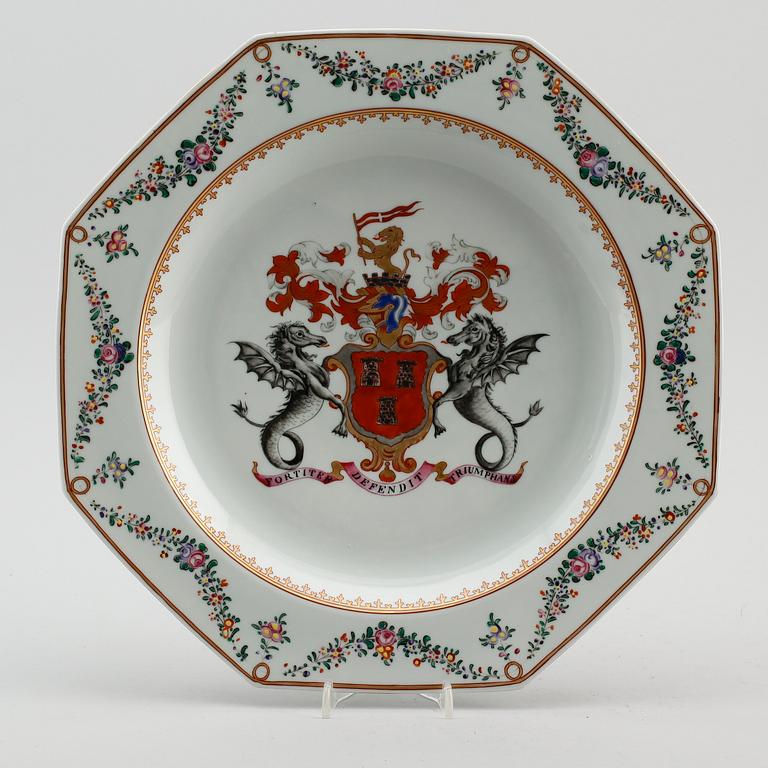 FAT, porslin, Samson, Frankrike, 1800-/1900-tal.