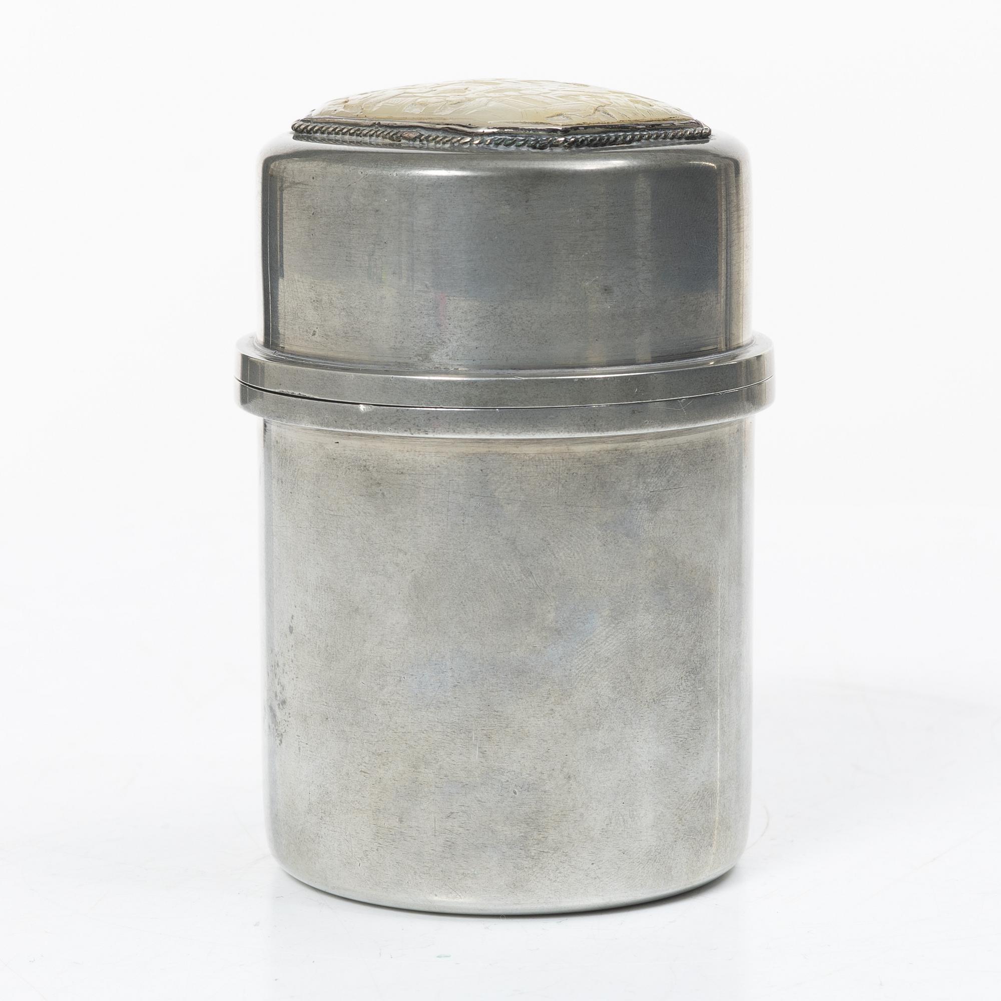 Estrid Ericson, jar with lid, Svenskt Tenn, Stockholm, 1960.