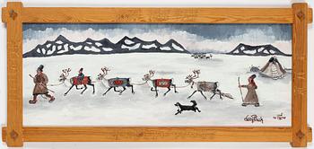 Lars Pirak, Reindeers.