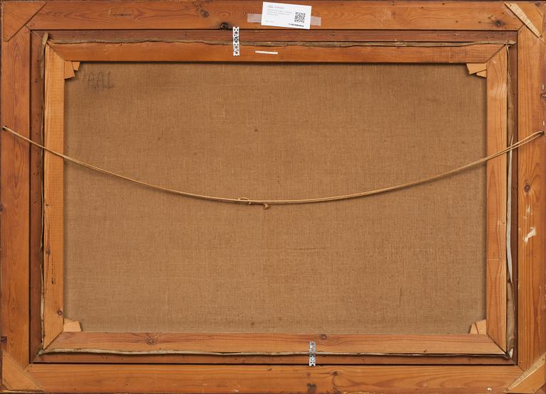 ADOLPH ALFRED LARSEN, olja på duk, signerad och daterad 1914.