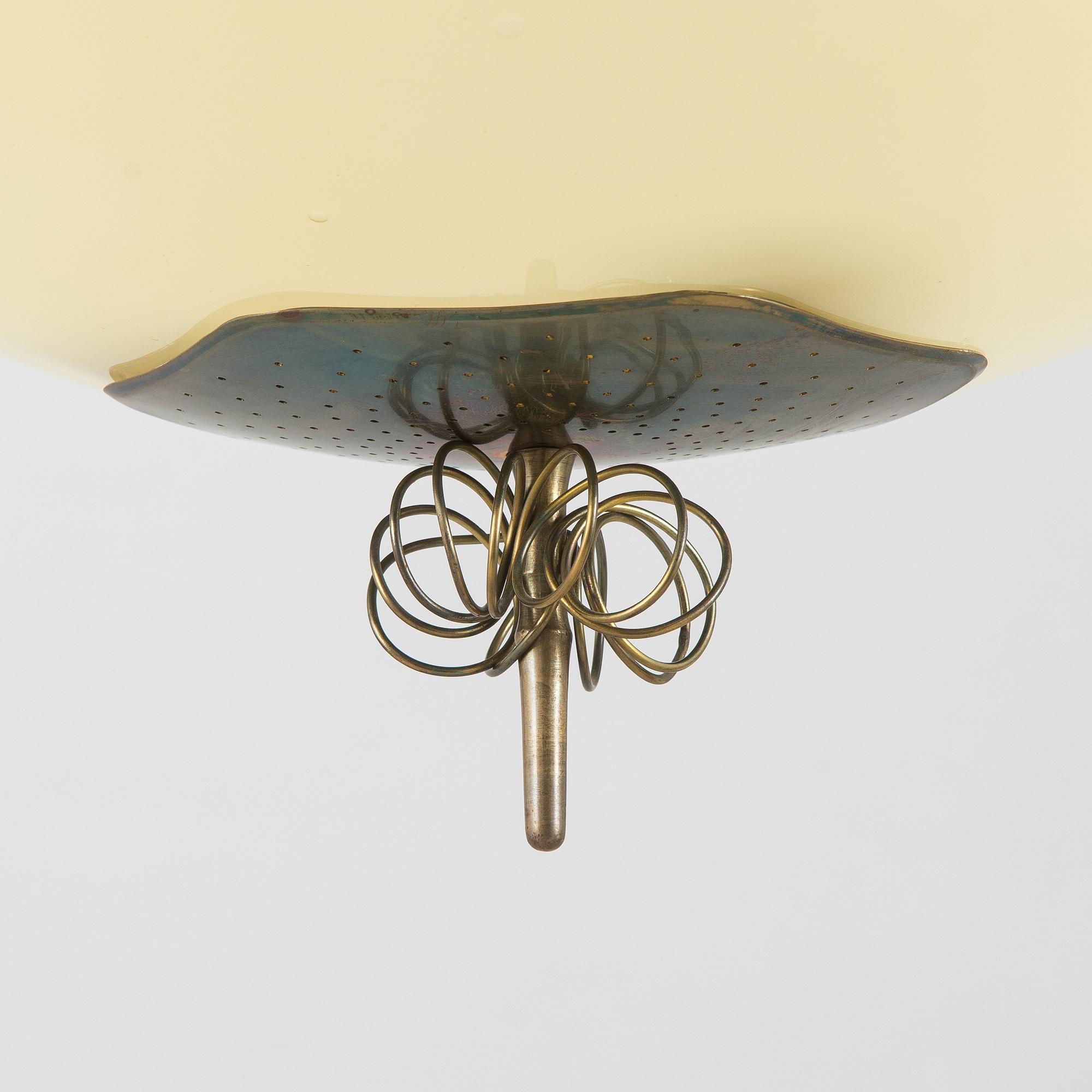 Paavo Tynell, Ceiling lamp for Taito. Made to order 1950.
