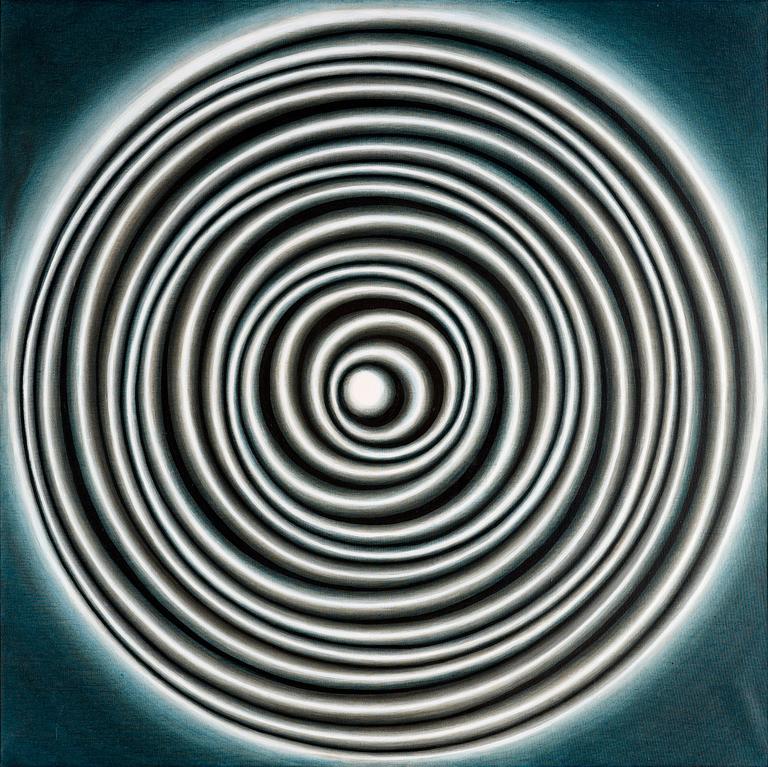 OLLE ÄNGKVIST, Olja på duk uppfäst på pannå. Sign Olle Ängkvist och dat -95 a tergo.