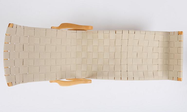 Bruno Mathsson, a "Pernilla 3" lounge chair, Firma Karl Mathsson, Värnamo, Sweden, 1940s.
