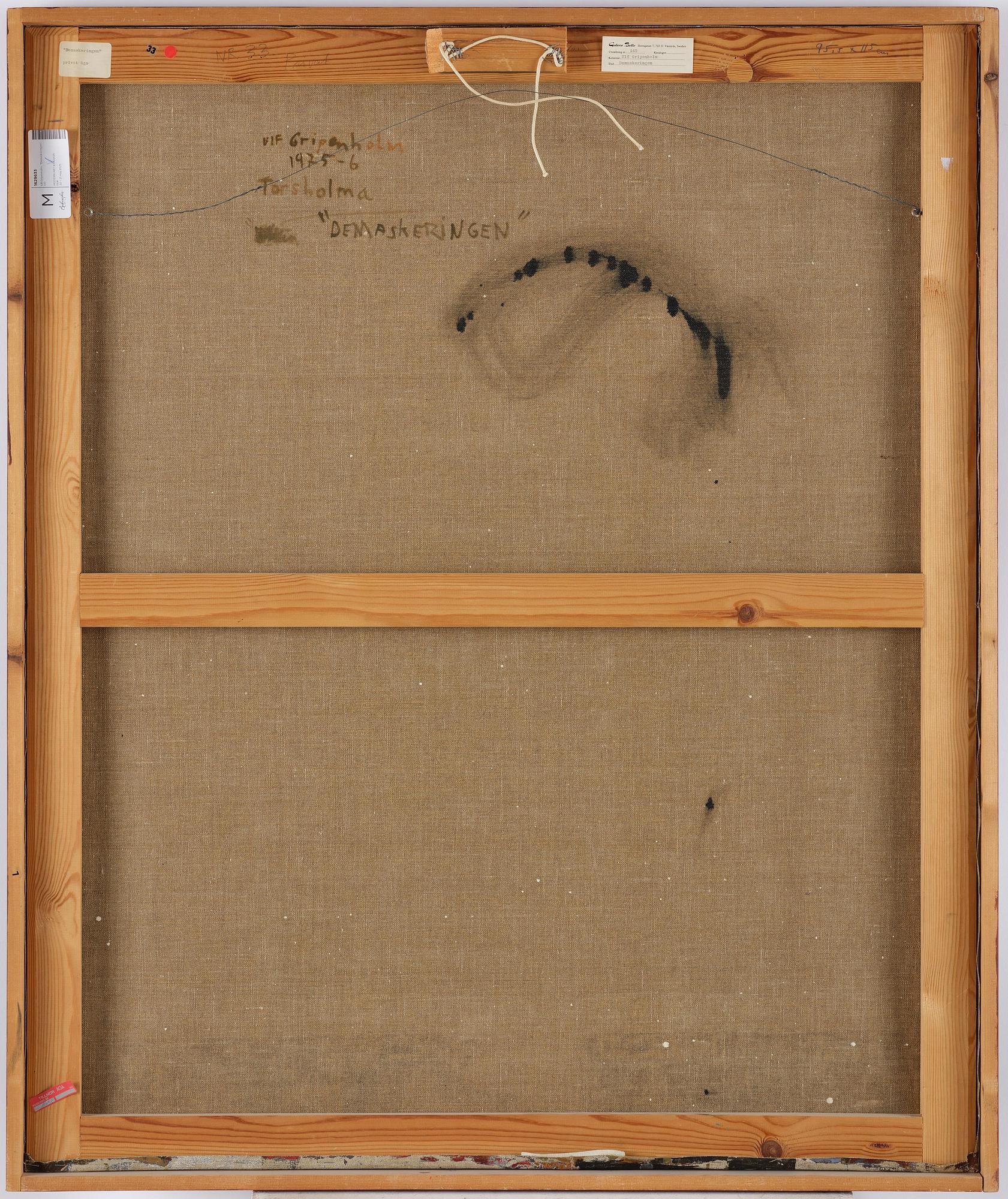 Ulf Gripenholm, "Demaskeringen".