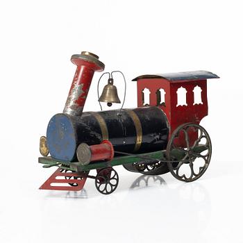 Locomotive, known as a Floortrain, USA, latter half of the 19th century.